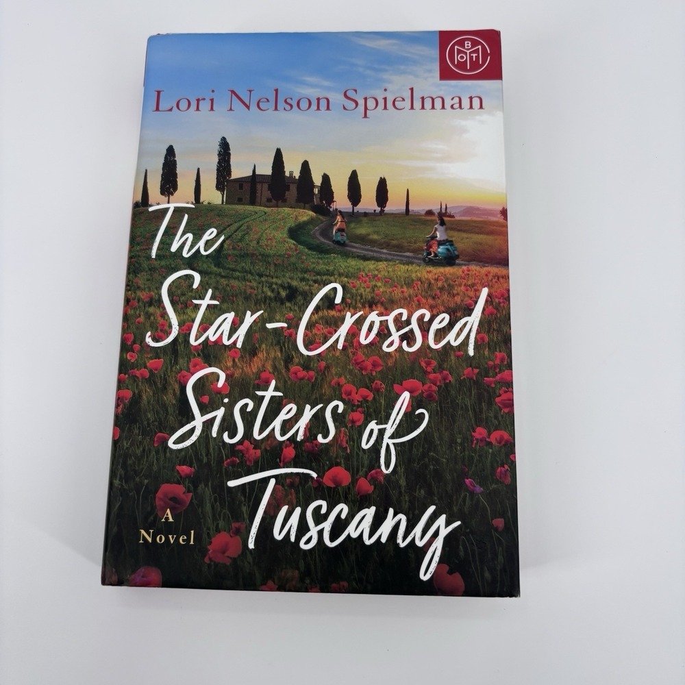 The Star Crossed Sisters of Tuscany Hardback BOTM  Bookclub Lori Nelson Spielman